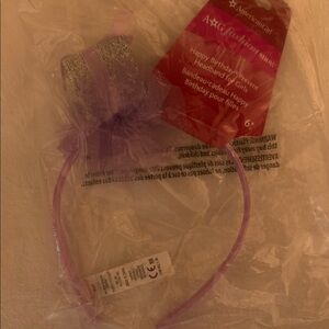 American Girl Purple Headband for Girls Birthday
